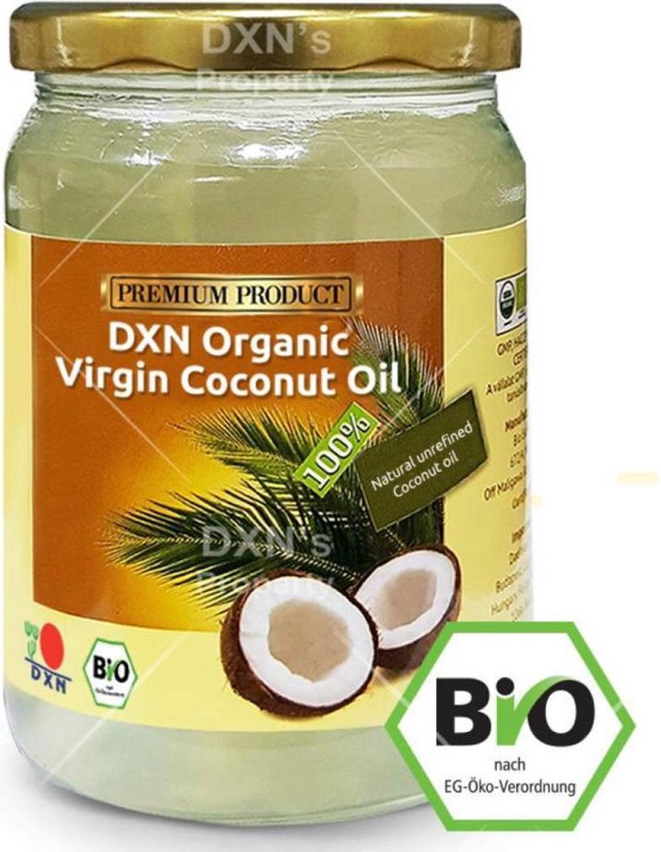DXN Biologische Virgin kokosolie 500ml-voedingssupplement