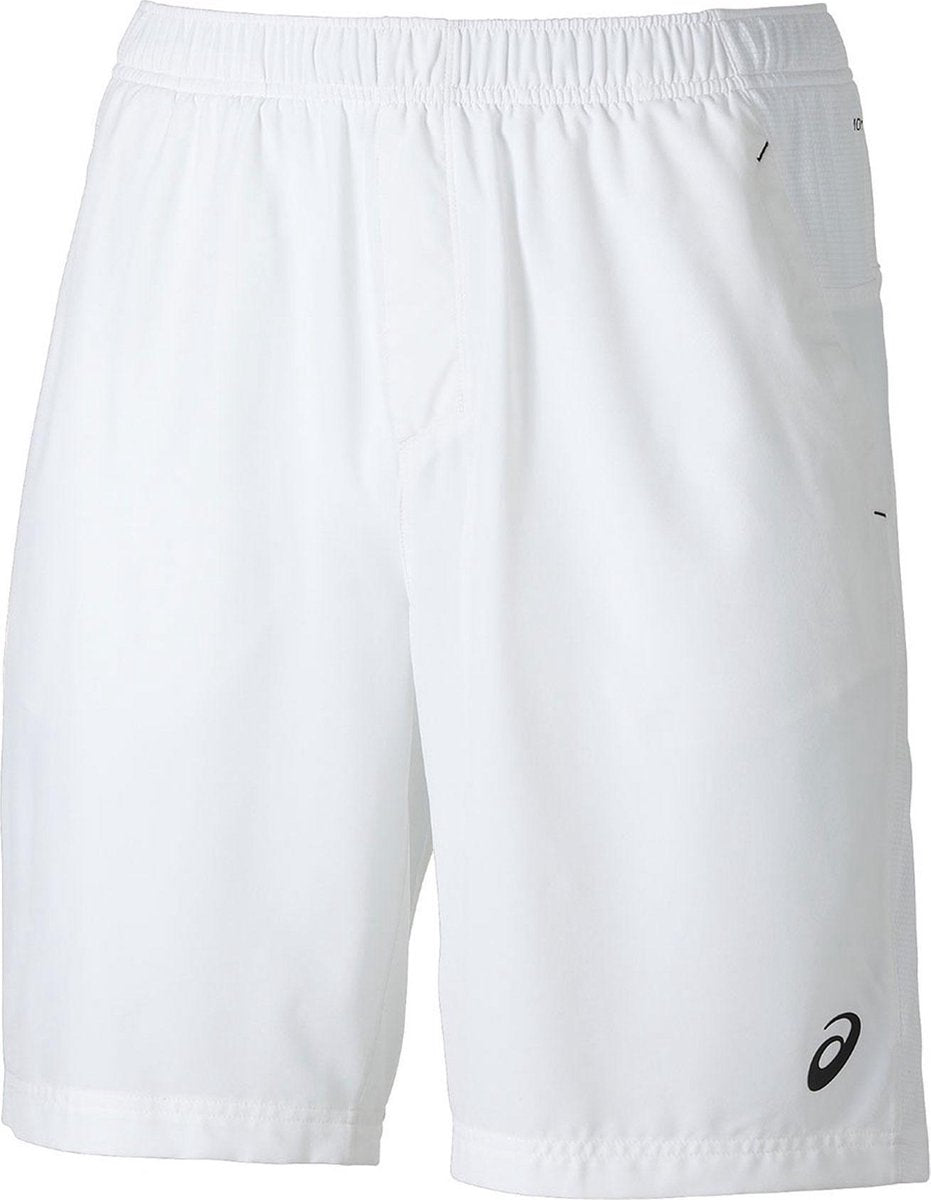 Asics Asics Club Woven 9" Sportbroek - Maat XL  - Mannen - wit