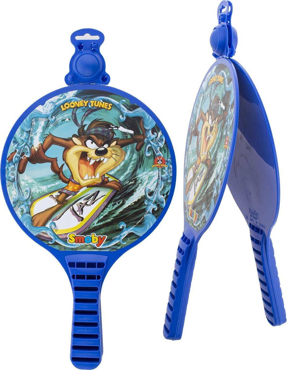 Beach tennis - 2 paletjes + bal - Looney tunes