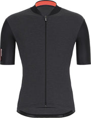 Santini Colore S/S Fietsshirt - Maat XXL  - Mannen - zwart