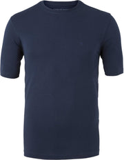 Casa Moda  T-shirt - O-neck - marine blauw -  Maat 6XL