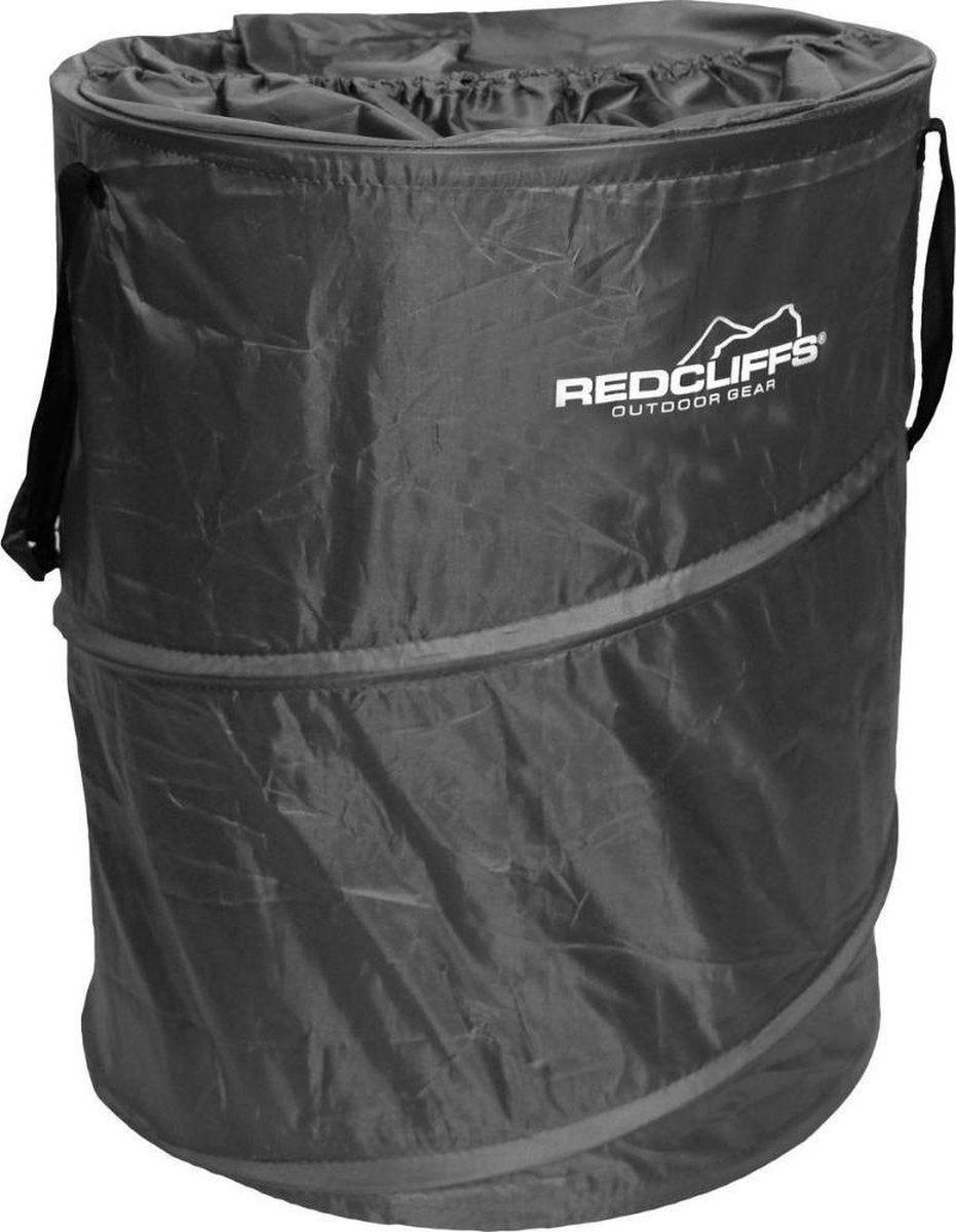 Redcliffs Wasmand - Popup - Zwart - 46x60 cm - Kamperen