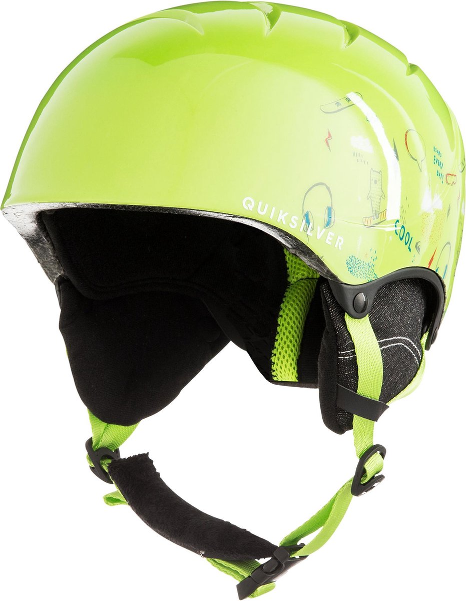 Quiksilver The Game Skihelm Jongens - Lime Green_Moam Tatt - 56