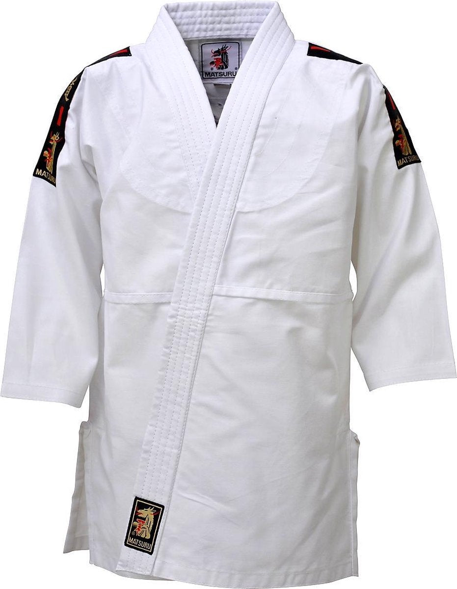 Matsuru Beginners Judopak Kinderen Katoen - Wit - 160