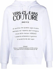 Versace Jeans Couture Hoodie Wit  heren maat L