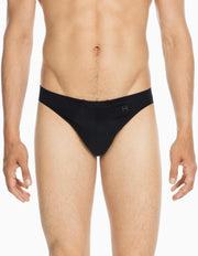 HOM CLASSIC Zwarte Micro Slip Katoen En Modal - M