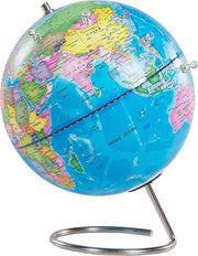 Beliani CARTIER - Globe - blauw - synthetisch materiaal