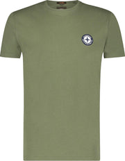 Haze&Finn T-shirt Logo Badge Groen (MU15-0010 - FourLeafClover)