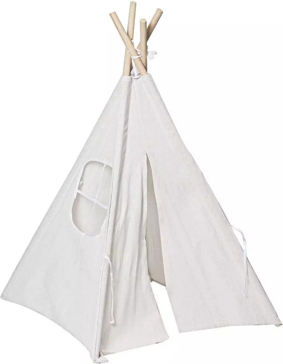 Grandecom® | Tipi Tent Kinderen | Hoge Kwaliteit | Tipi speeltent | Tipi driehoek kindertent| Speelgoed