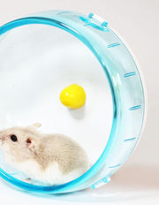 Hamster speelgoed - Looprad - Loopwiel - Blauw - ⌀ 12cm