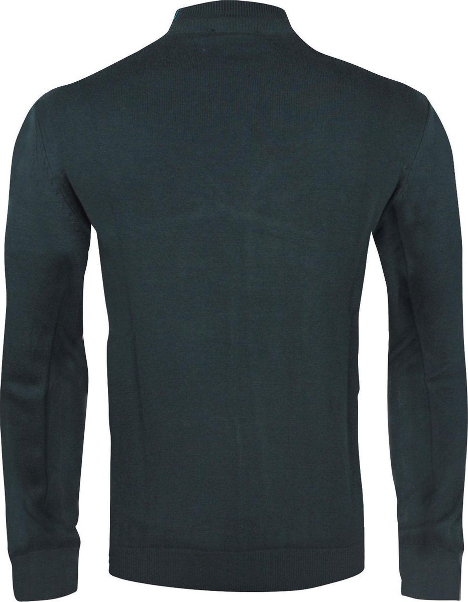 Ferlucci – Exclusieve Heren Trui met Turtleneck Col – Groen