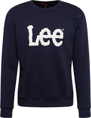 Lee BASIC CREW LOGO SWS - BLACK - Mannen - Maat L
