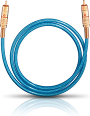 RCA Digital Digital Audio Cable [1x RCA plug (phono) - 1x RCA plug (phono)] 5.00 m Blue Oehlbach NF 113 DI