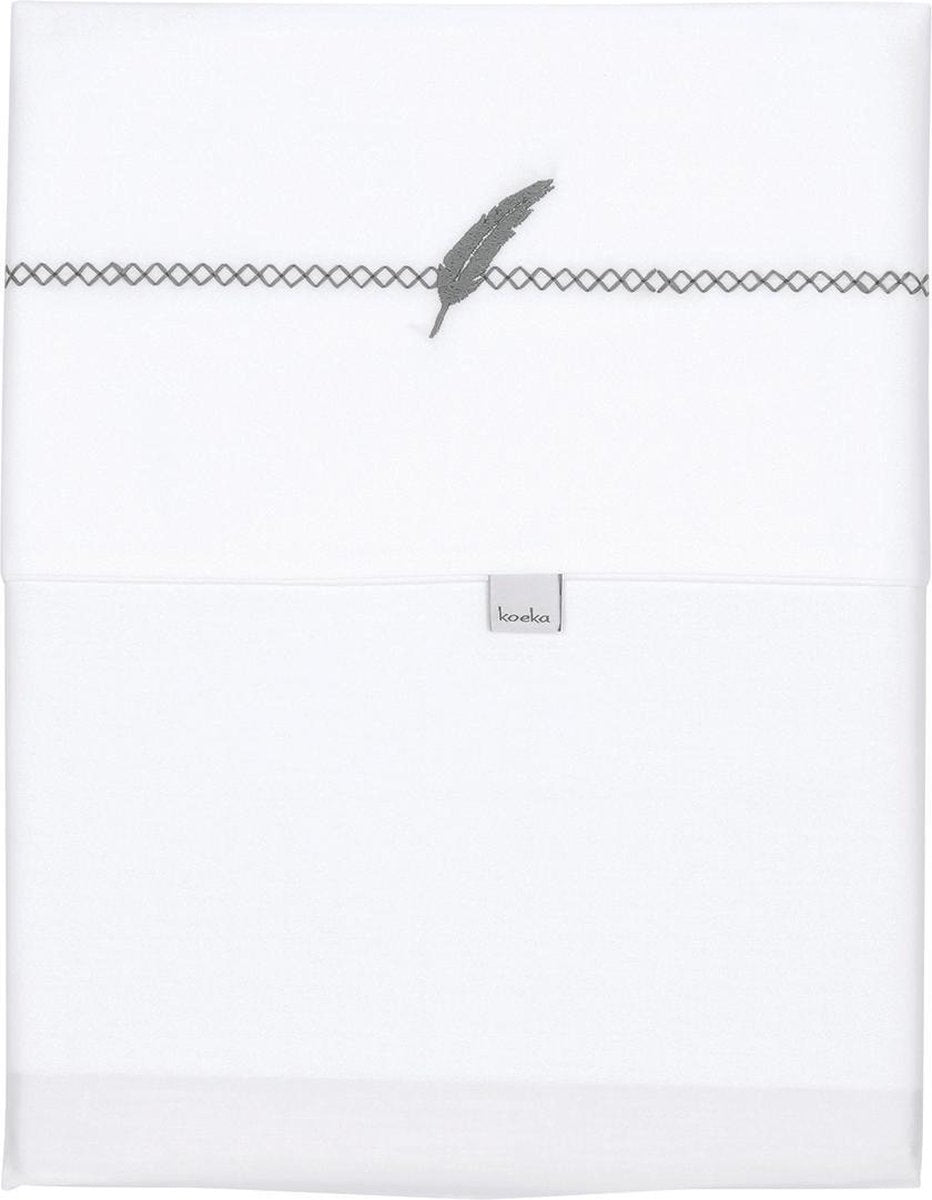 Koeka - Wieglaken Feather - Steel Grey
