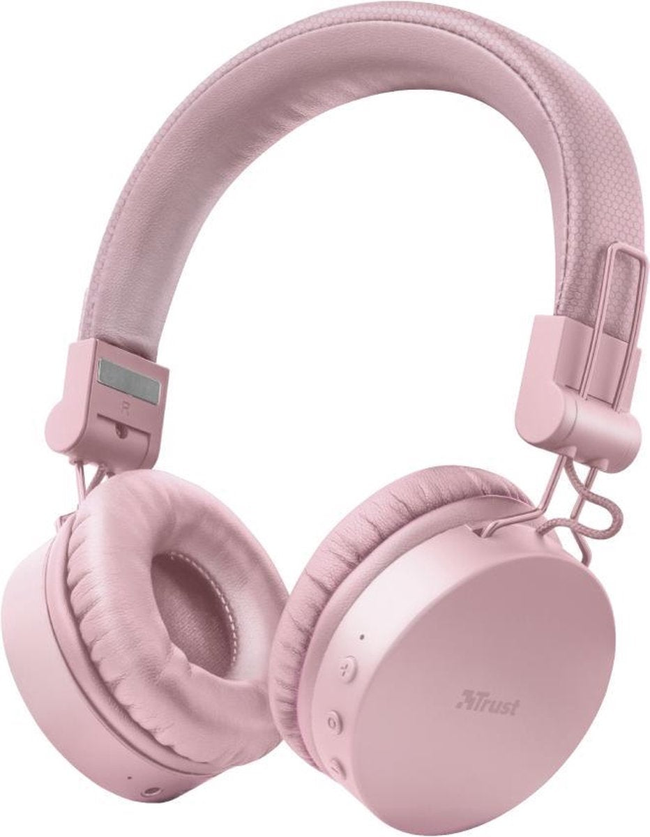 Trust Tones - Draadloze Koptelefoon - Roze