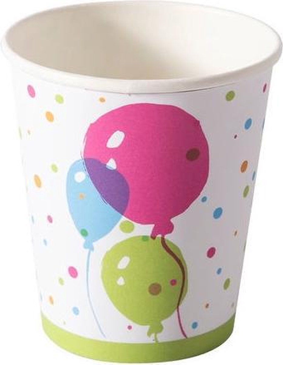 Duni Bekers Splash Balloons 200 Ml Karton 10 Stuks