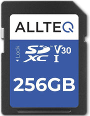 SD Kaart 256 GB | Geheugenkaart | SDXC | U3 | UHS-I - V30 | Allteq