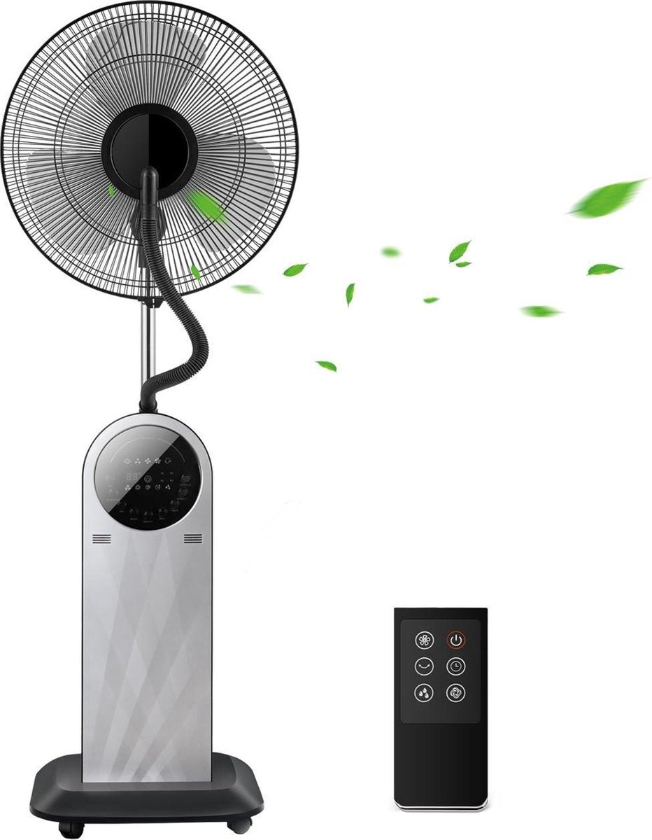 Aigostar Forest Mist 33JTU - Mist ventilator - Zwart/RVS