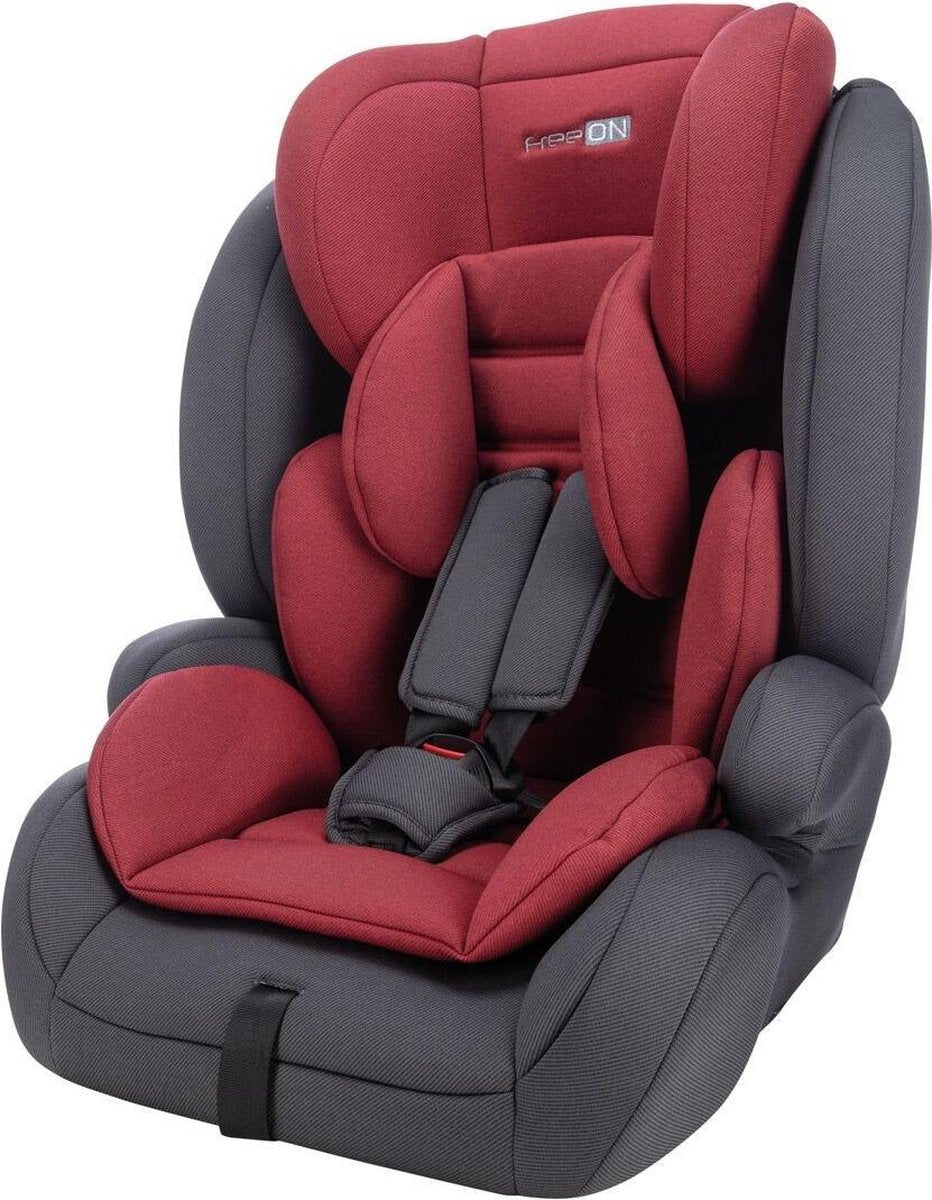 FreeON autostoel Saturn Plus Grijs-Rood (9-36kg)