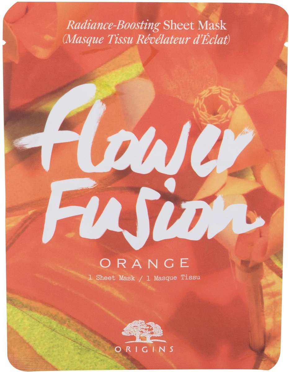 Flower Fusion Orange Hydrating Sheets Mask