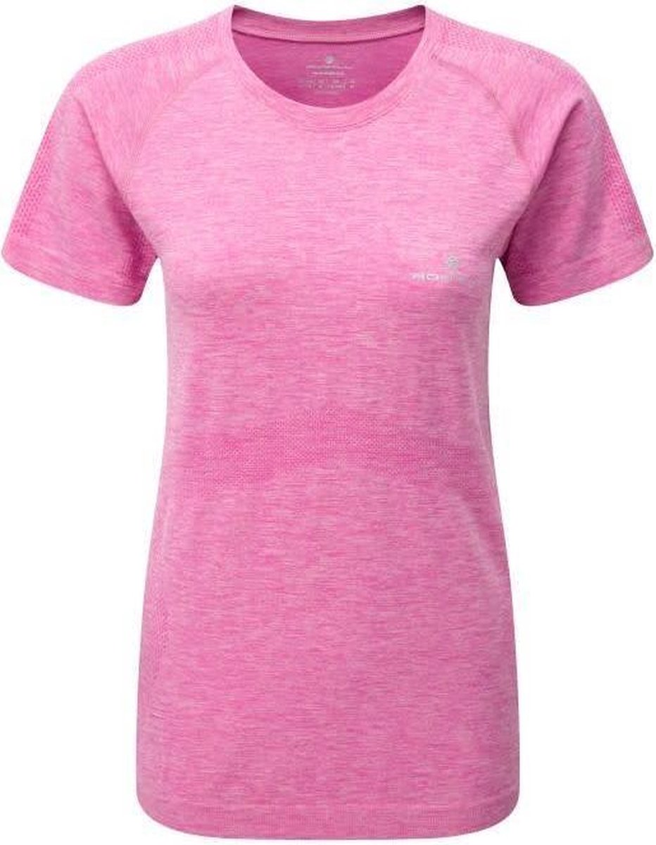 Ron Hill Dames Infinity Marathon T-shirt Roze