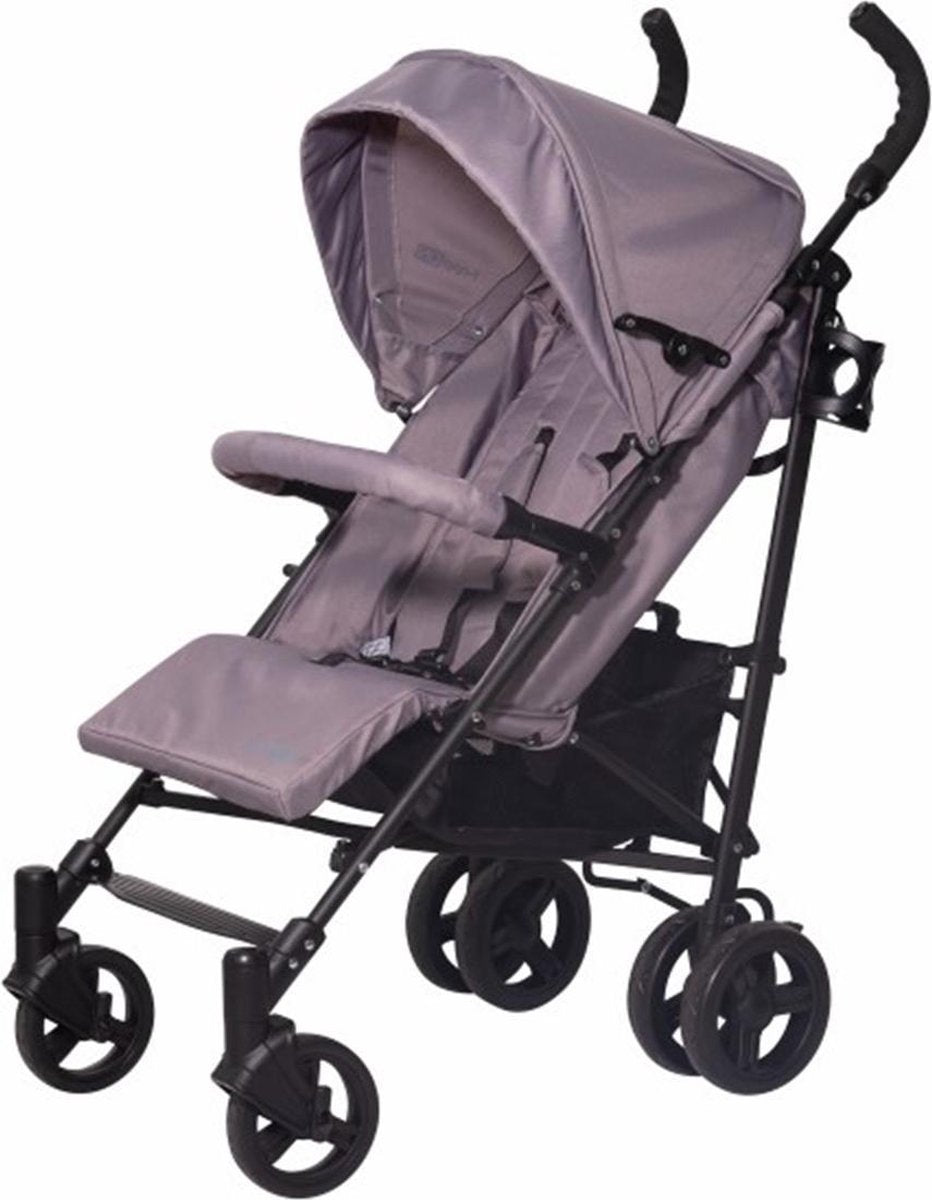 FreeON - Buggy 5-positie Sun Extra - Grey (incl. beenkap)