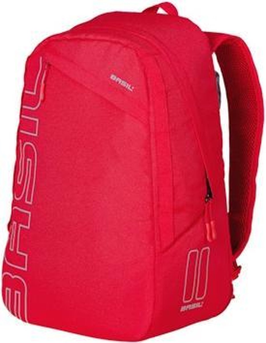 Fietsrugzak Basil Flex 17 liter 33 x 17 x 52 cm - signaal rood
