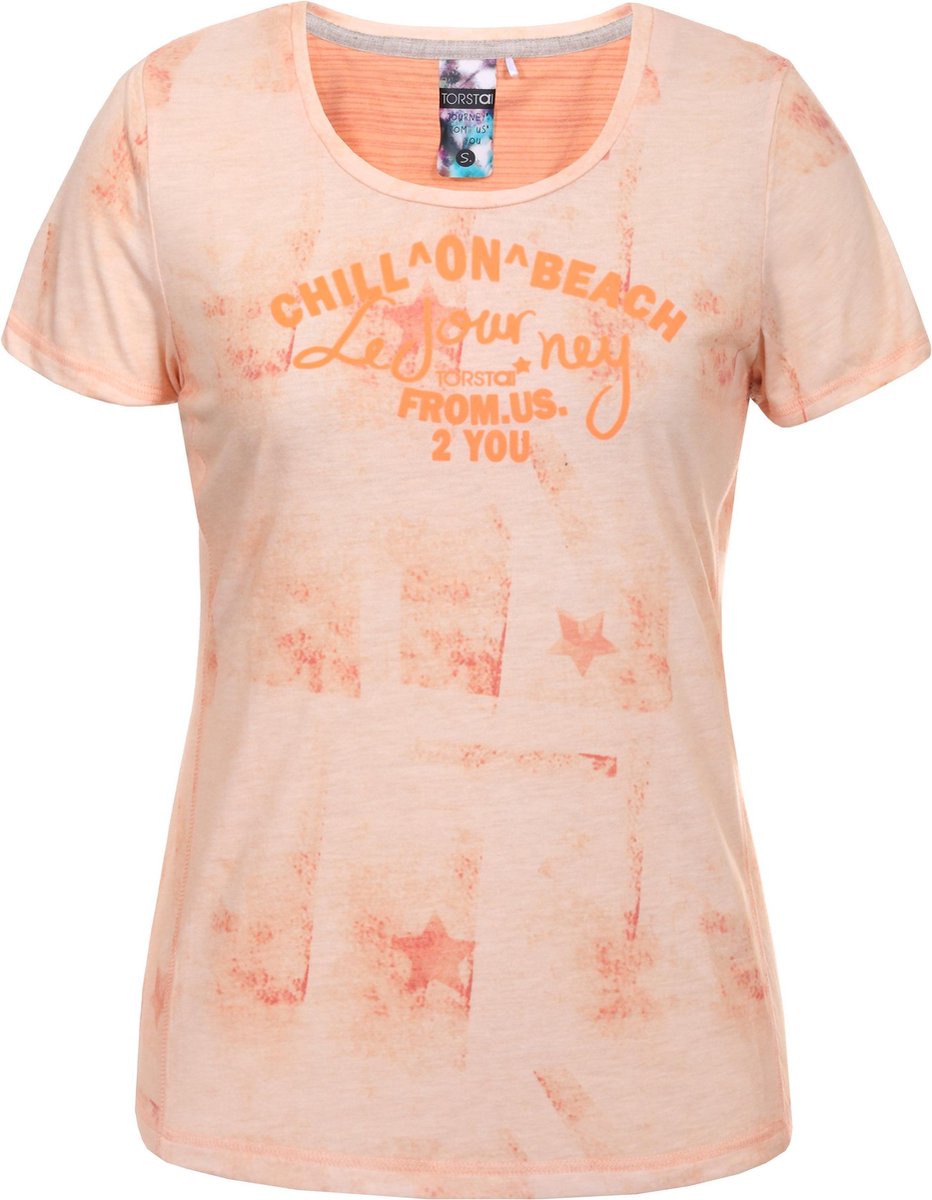Torstai t-shirt - Amanda - dames - oranje - maat M