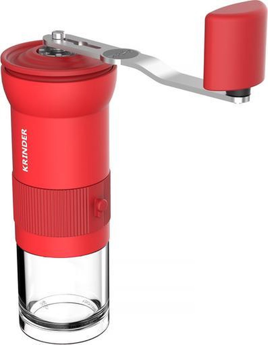 Cafflano Krinder Rood - handmatige koffiemolen