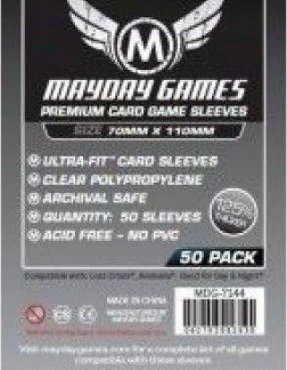 Asmodee SLEEVES Premium Magnum Silver Lost C. 70x110 (50) - EN