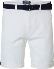 Petrol Industries - Heren Chino short - Wit - Maat L