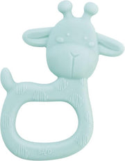 bijtring Giraffe Party siliconen mintgroen