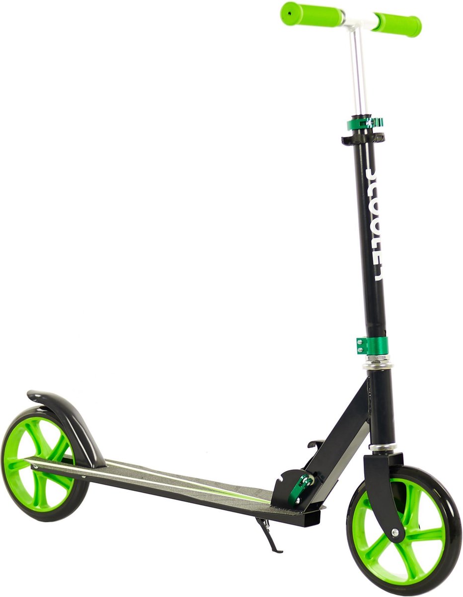 2Cycle Step - Grote Wielen - 20cm - Groen - Autoped - Scooter