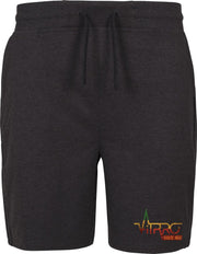 FitProWear Sweatshort Heren Rasta Donkergrijs Maat S - Korte Broek - Joggingbroek - Katoen