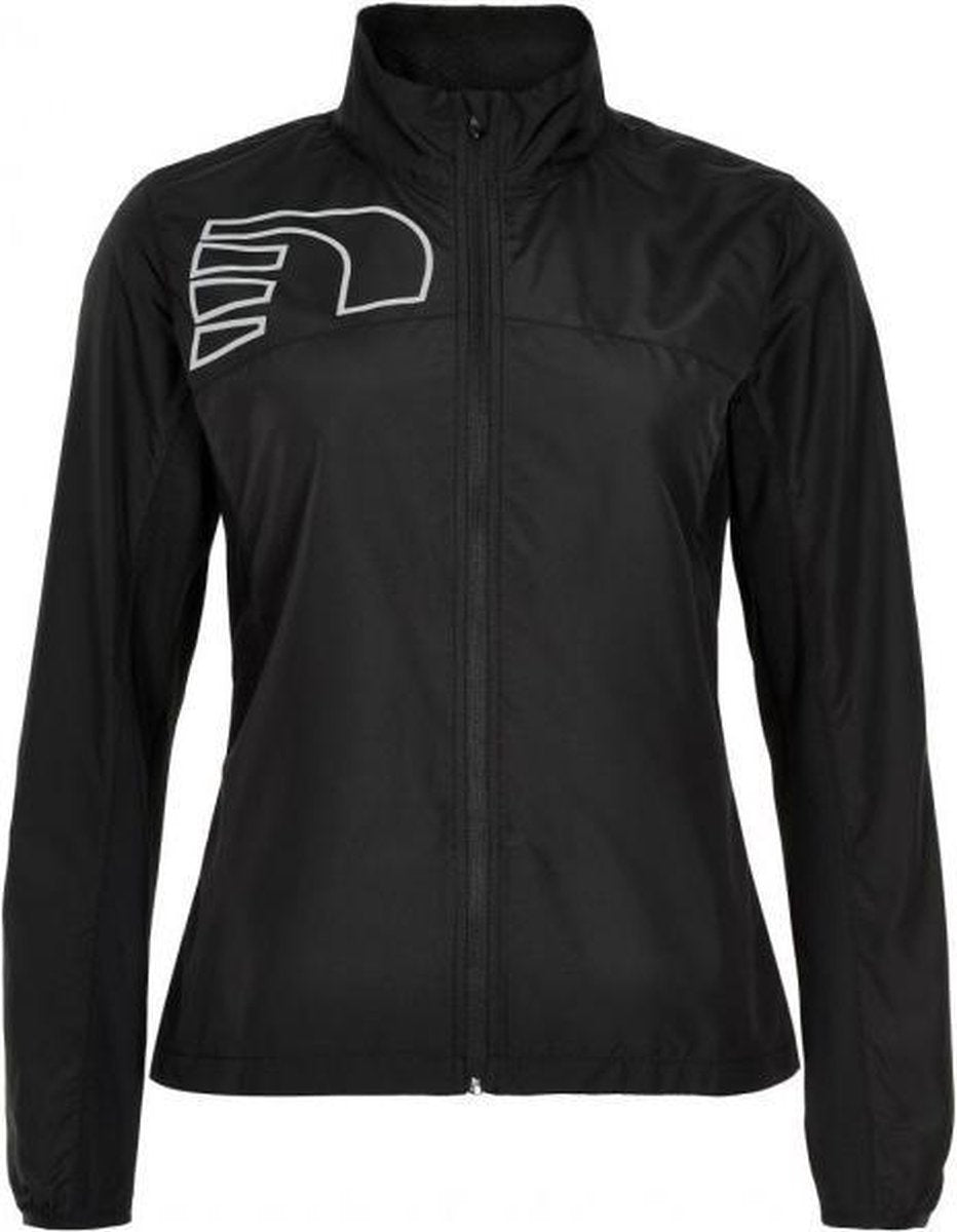 Newline Core Cross Jacket Dames - zwart/zwart - maat M