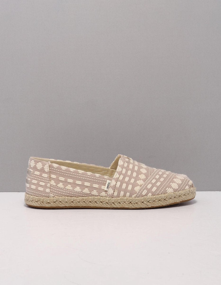 Toms Wm Alpargata Rope Espadrilles - Dames - Taupe - Maat 39