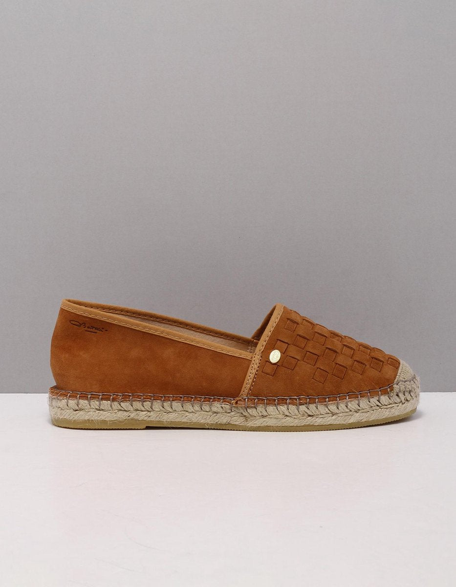 Fred de la Bretoniere 152010150 Espadrilles - Dames - Cognac - Maat 40