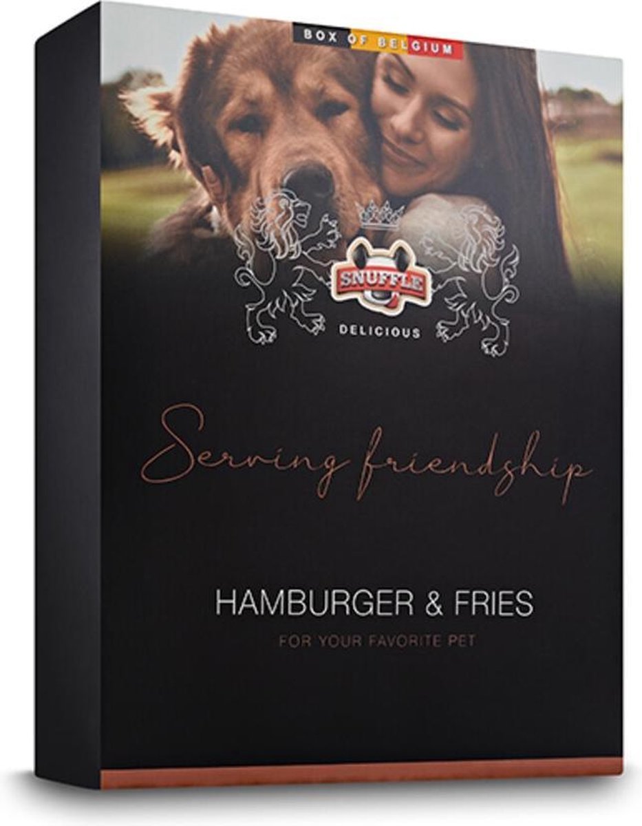 Snuffle Delicious Box Hamburger & Fries