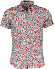 No Excess Overhemd - Modern Fit - Rood - 3XL Grote Maten