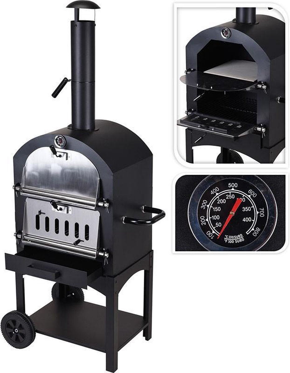 Pizza Oven / Barbecue / BBQ - Houtskool