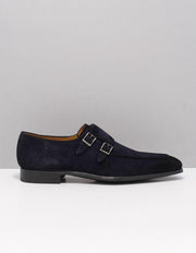 Magnanni 23696 - Volwassenen GespschoenenHeren veterschoen - Kleur: Blauw - Maat: 43