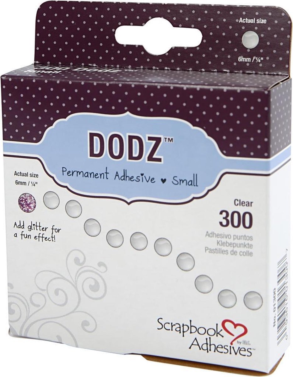 3l Zelfklevende Stippen Dodz 6 Mm Transparant