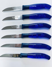 Kosova Schilmes RVS - Super Scherp - Set van 6 - Blauw