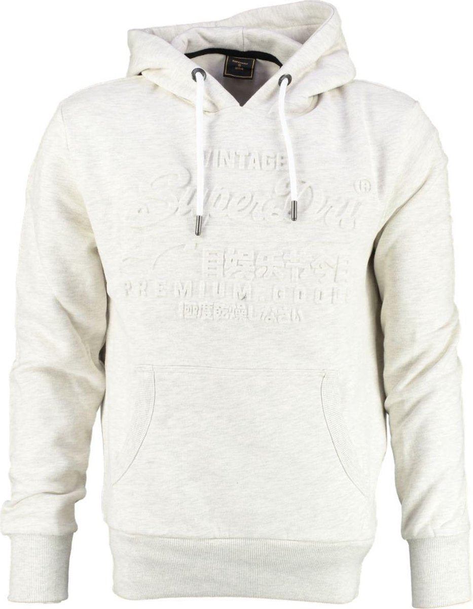 Superdry Vintage Logo Emboss Heren Hoodie - Maat S