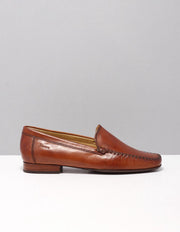Sioux CAMPINA - Volwassenen Instappers - Kleur: Cognac - Maat: 42