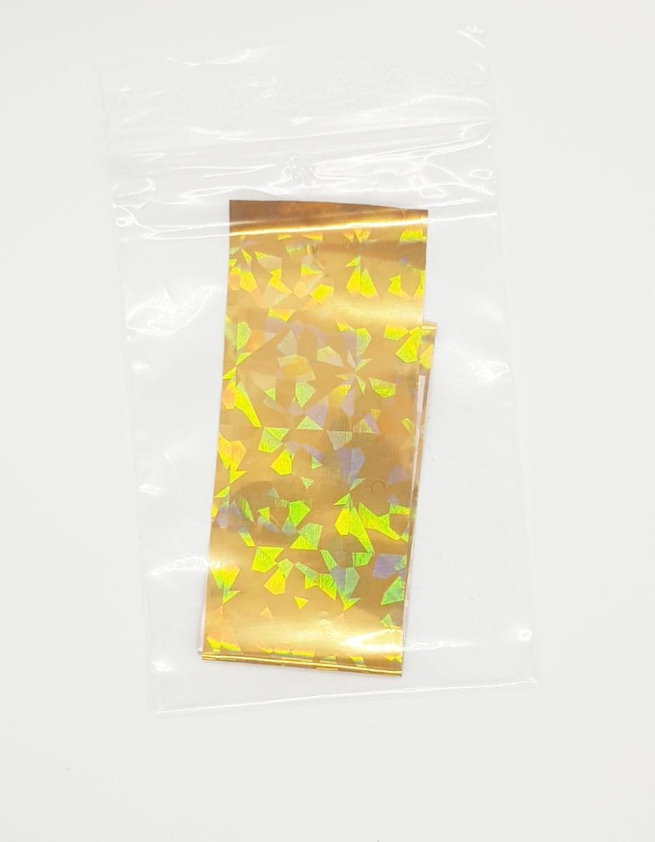 RSB - holo - nagelfolie - goud/gold