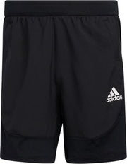 adidas Aero 3 Stripes Short Heren - zwart - maat S