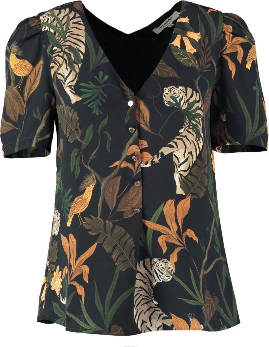 Morgan gevoerde tuniek blouse - valt kleiner - Maat 36