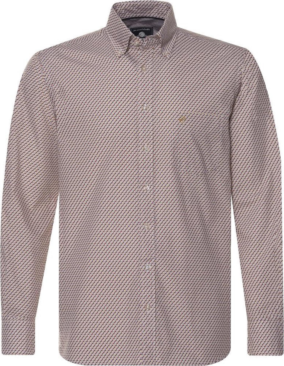 Campbell Classic Casual Overhemd Heren lange mouw