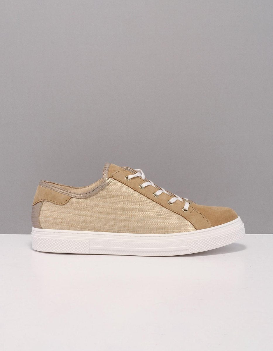 Hassia 301243 - Volwassenen Lage sneakers - Kleur: Taupe - Maat: 39